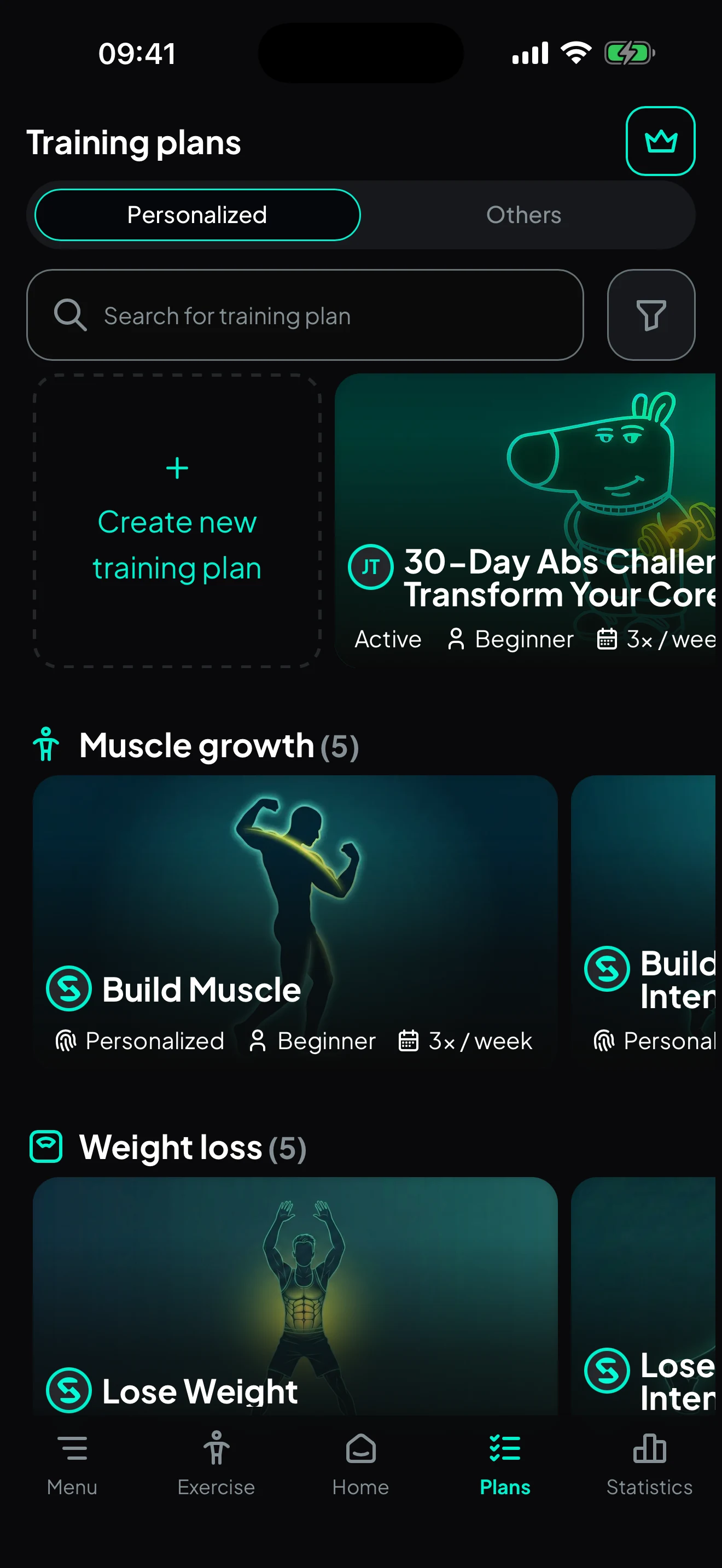 SatisFIT training plans
