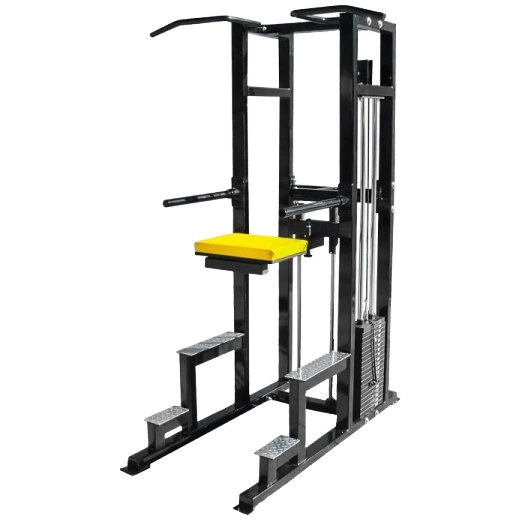 Assisted pull-up machine