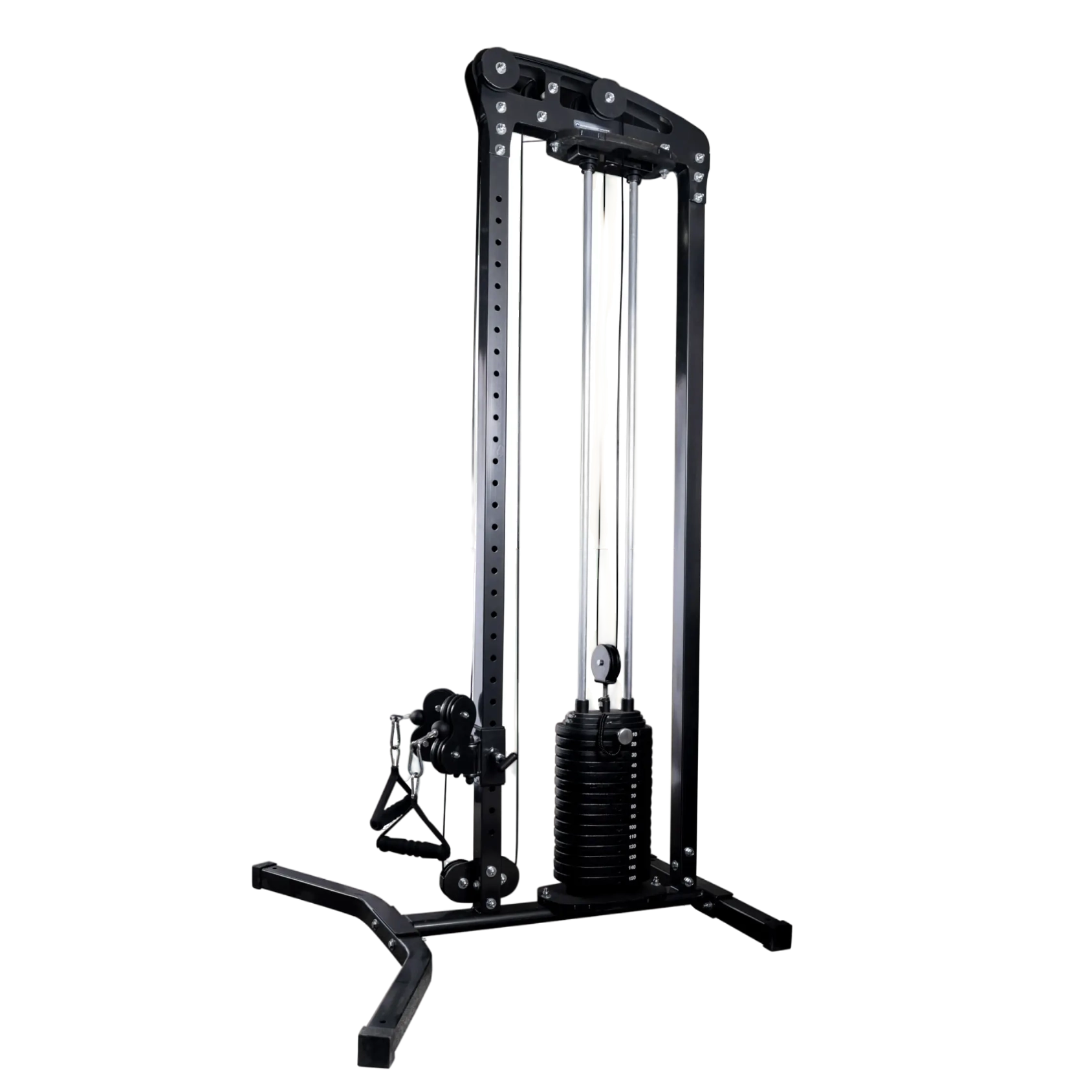 Low pulley machine