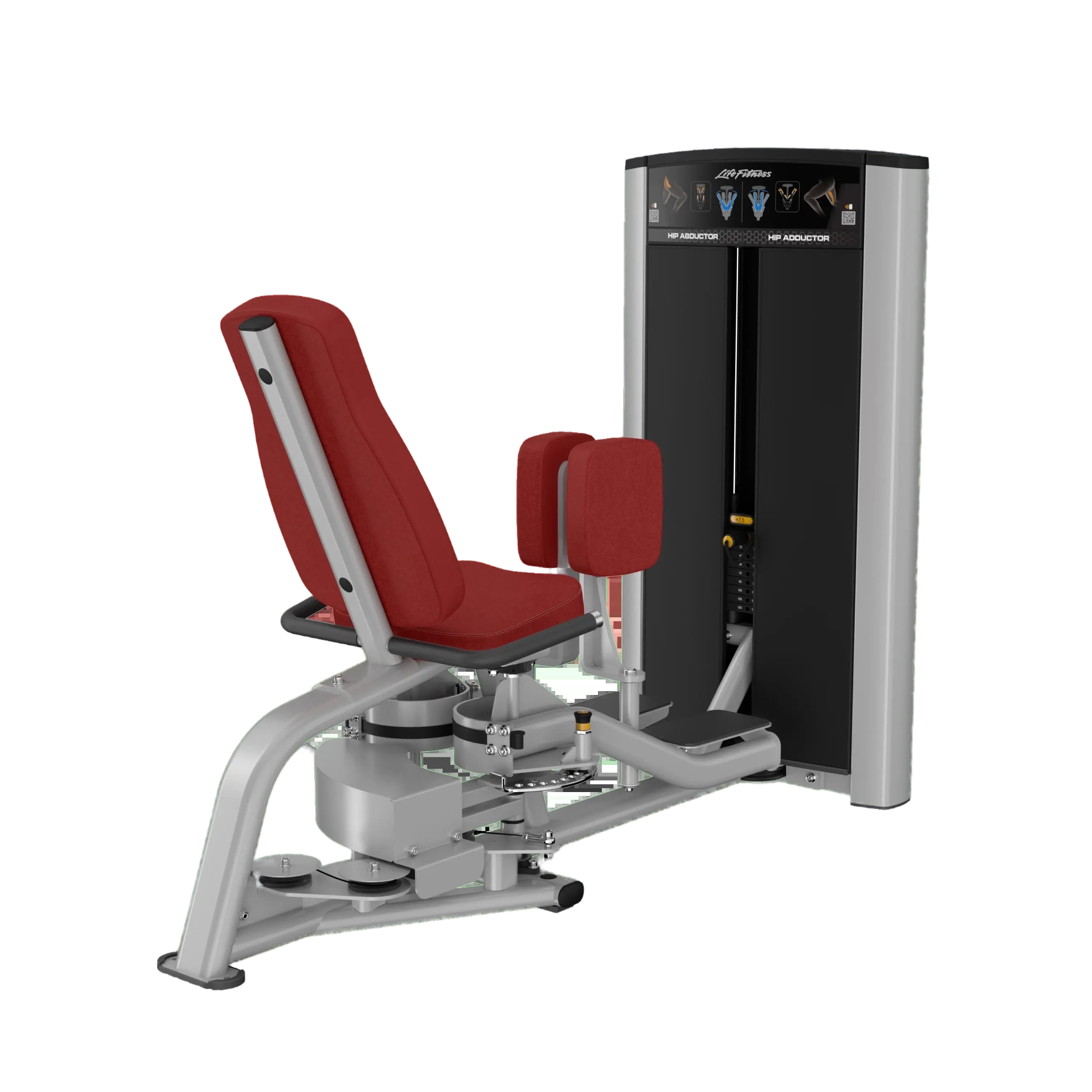 Hip adduction machine