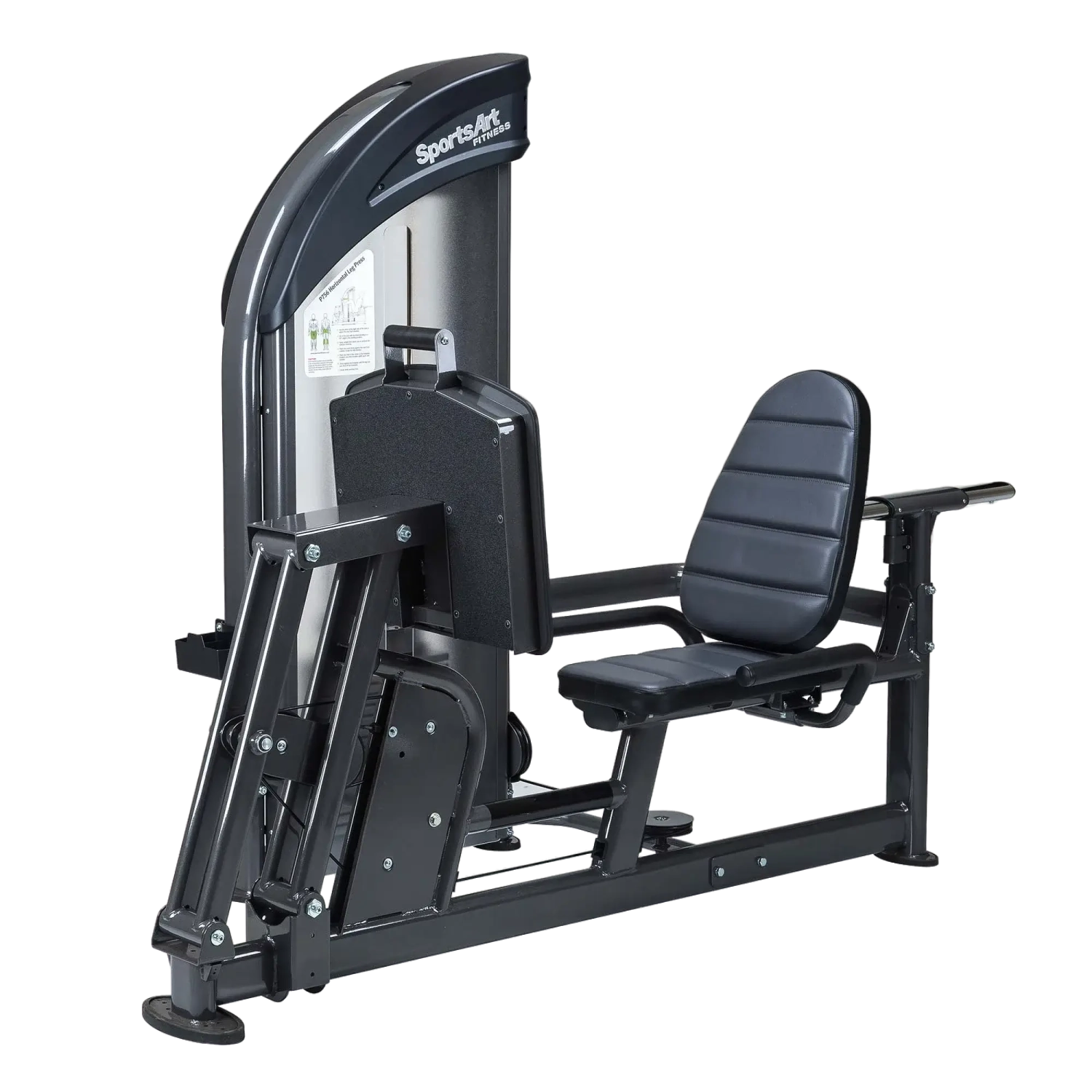 Horizontal leg press machine