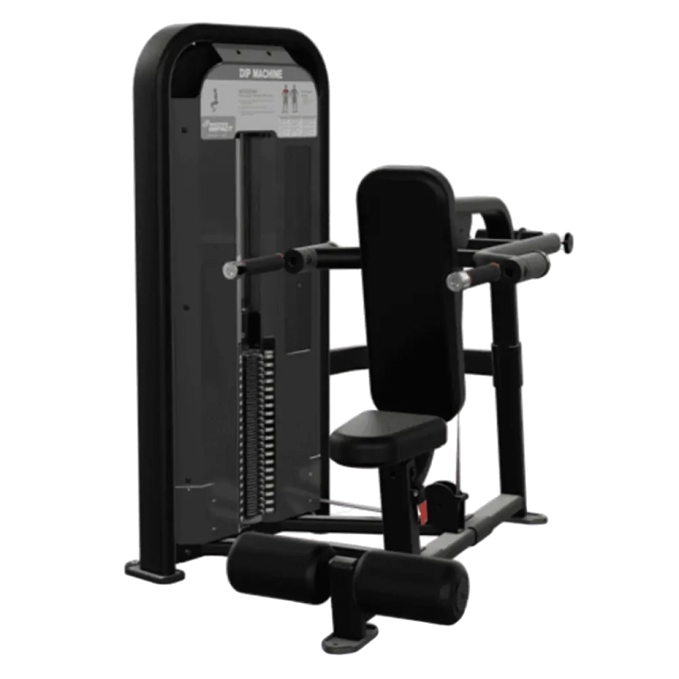 Seated dip machine