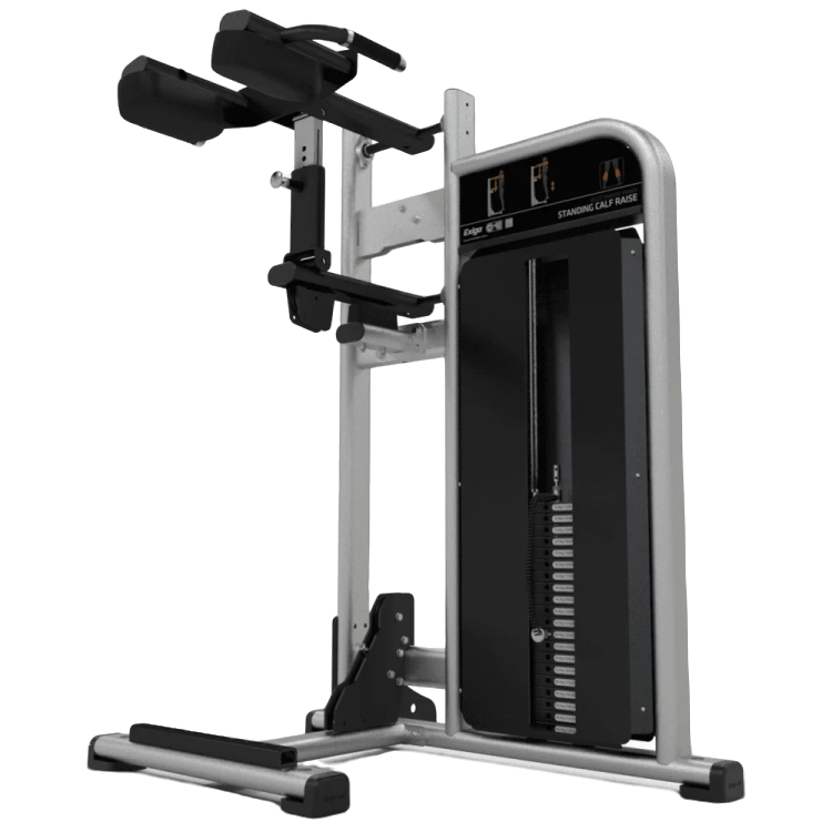 Standing calf machine